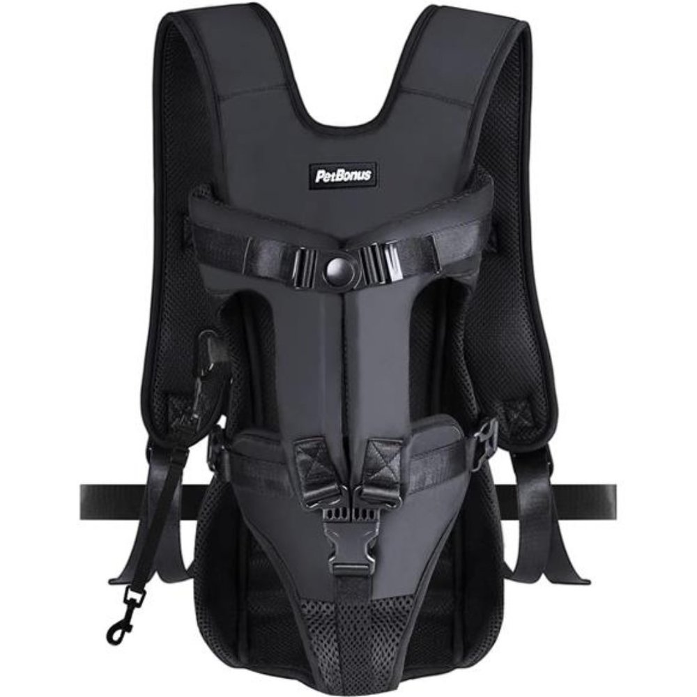 Pet Front Dog Carrier Backpacks,Adjustable DogBackpack Carrier,Legs Out Easy-fit